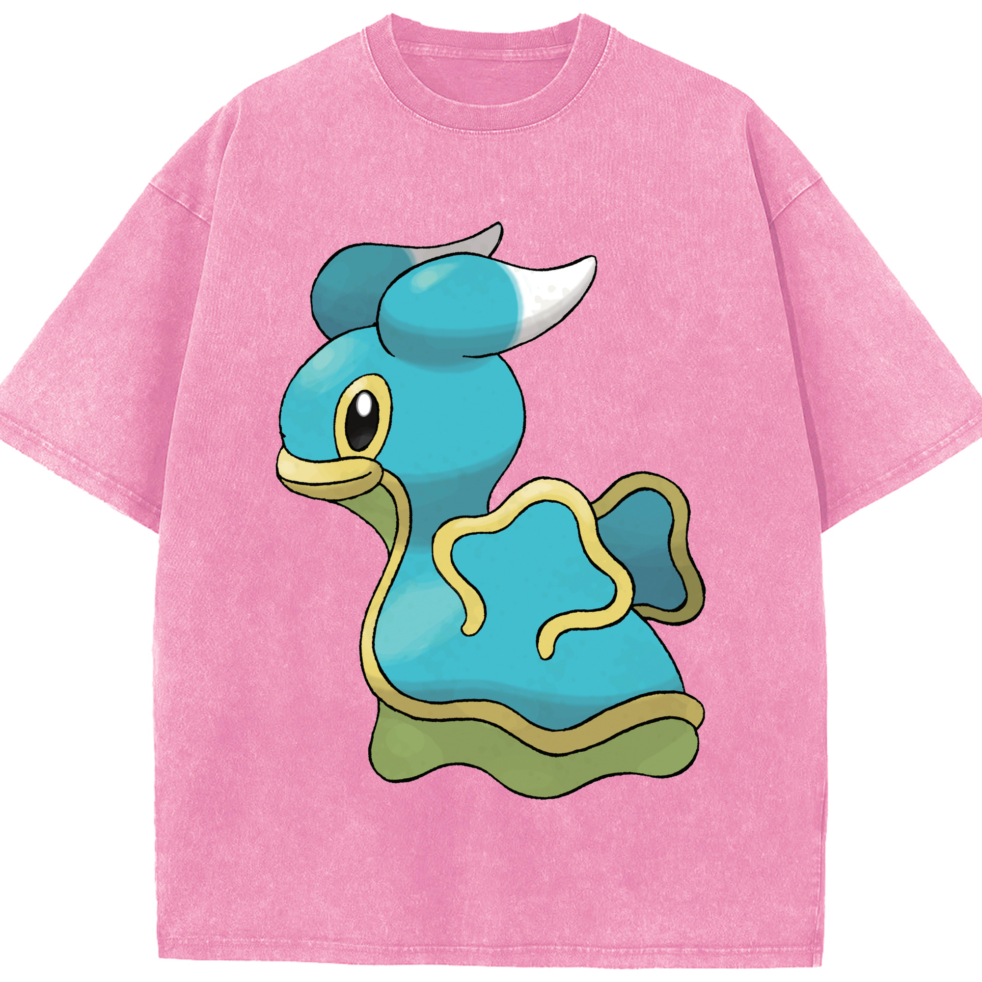 （画像用） ポケットモンスター Pokémon 綿100% ヴィンテージ風 半袖Tシャツ（フロントプリント）